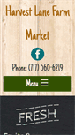 Mobile Screenshot of harvestlanefarmmarket.com